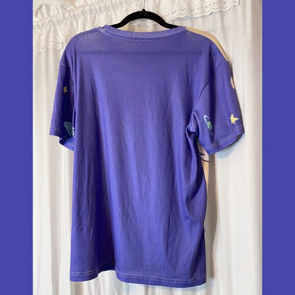 Rainbow Decora Anime Kawaii Shirt - Size L T-Shirt - Ocean In Space - Picture 2 of 2